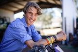 Year 10 student Wyatt Smith, 16, on his farm near Wallabadah in regional NSW