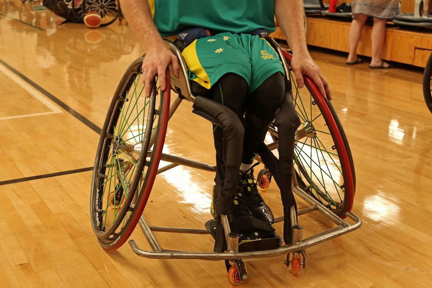 Wheelchair basketball equipment