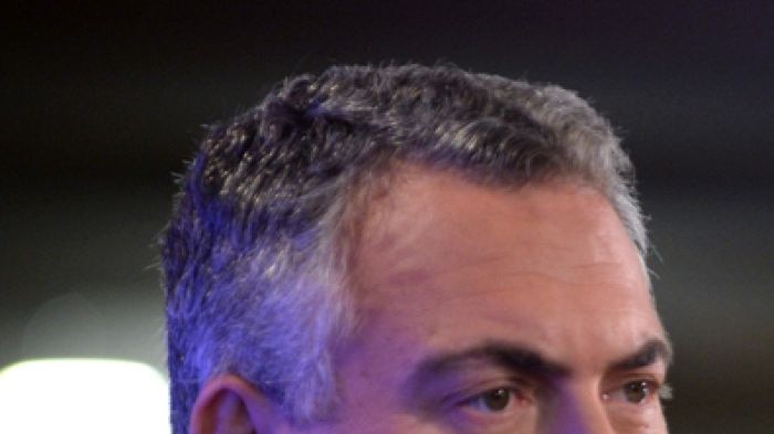 Federal treasurer Joe Hockey is pictured speaking at the National Press Club in Canberra, on Tuesday