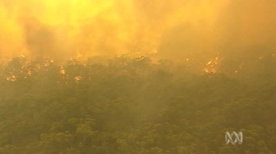 Bushfire: 2,000 firefighters are battling blazes in eastern Victoria. (file photo)