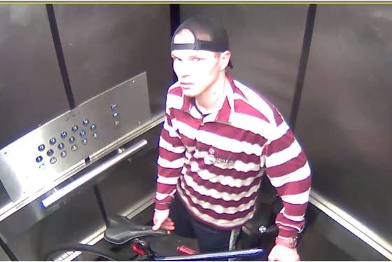 CCTV image of the first man police have released in the hope it will lead to information about Rodney Scarman's death.