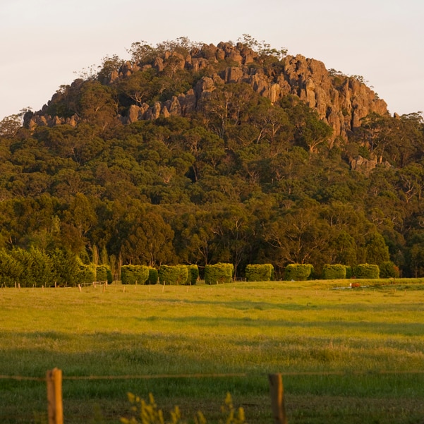 Hanging Rock in central Victoria.