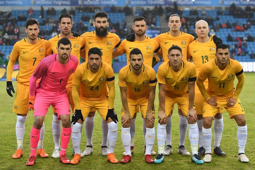 Socceroos in Norway.