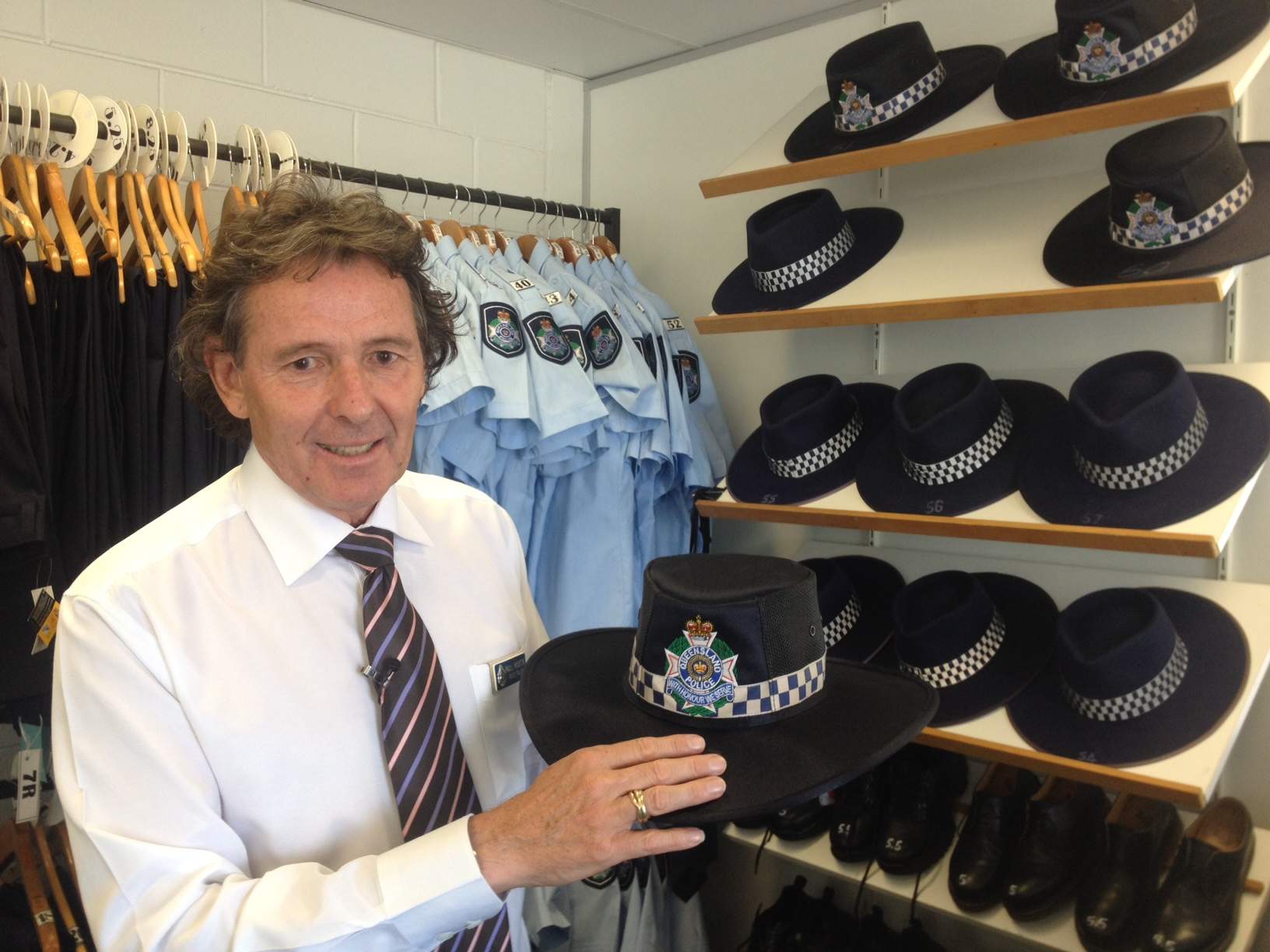 Australia's last police tailor to transition to new job after 30year