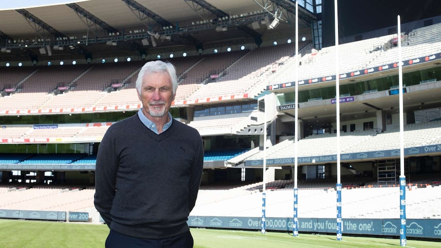 Former AFL coach Mick Malthouse at the MCG.