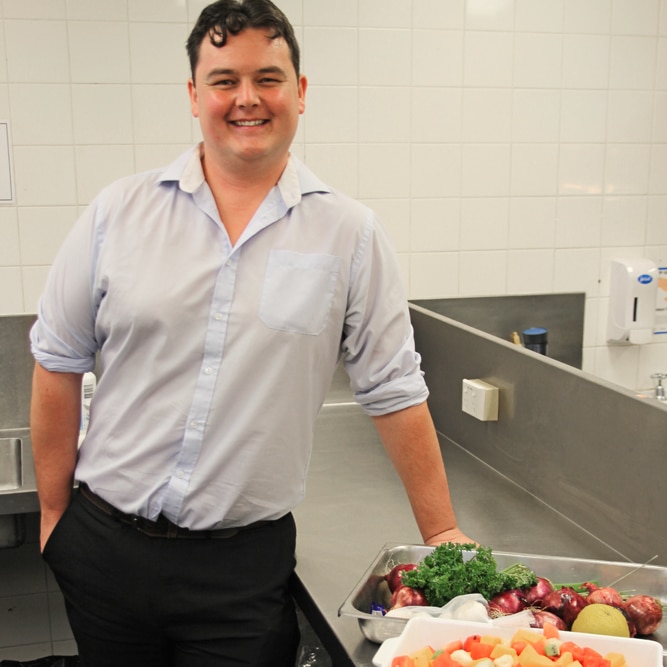 Gold Coast 2018 Commonwealth Games catering manager Jay Adderly