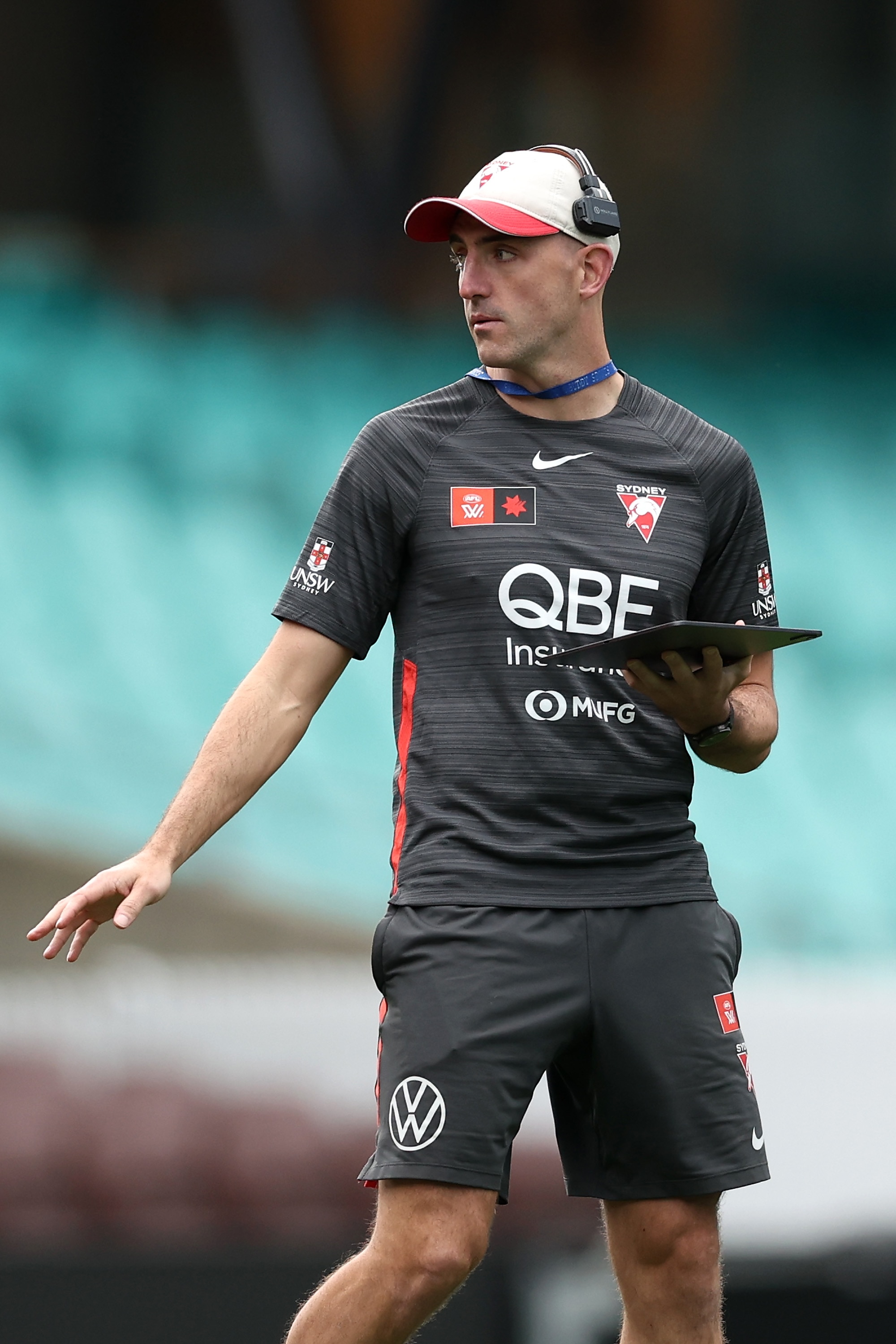 Swans AFLW head coach looking to turn his young age to advantage