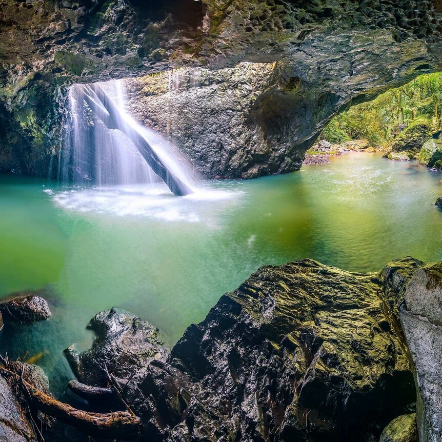 Cave Creek at Springbrook National Park, Queensland