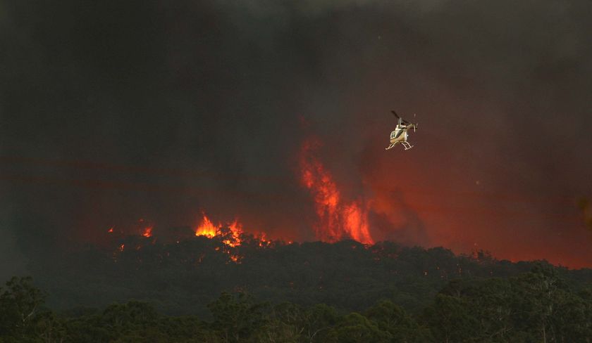 The Bunyip Ridge fire has burned 24,500 hectares of public and private land.