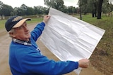 Bruce Loomes at original Canowindra dig site