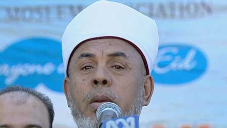 Sheikh Taj el-Din Al Hilali... a woman supporter says the sheikh believes rape is one of the worst possible crimes. (File photo)