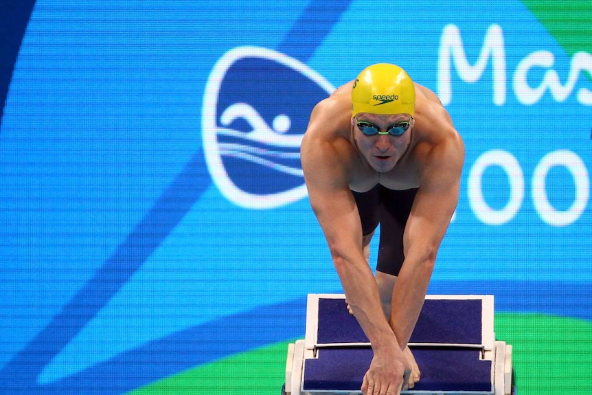 Joshua Palmer of Australia competes at Rio Olympics 2016