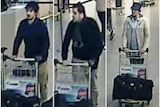 Brussels suspects on CCTV