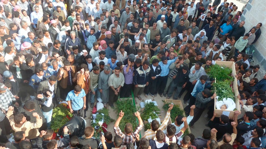 Funerals in Syria