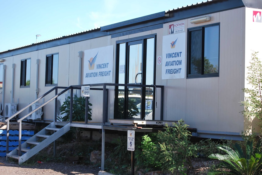 Vincent Aviation Australia's freight office in Darwin