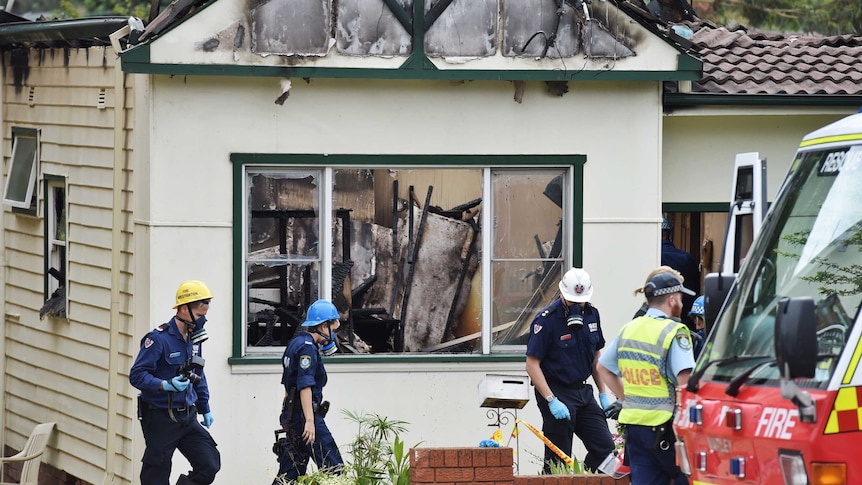 House damaged by fire in Penshurst