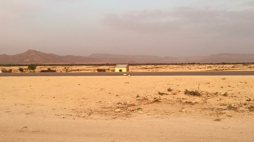 The desert of Somaliland