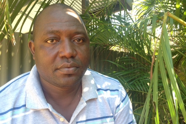Liberian-born Darwin resident Zunou Ballah, who lost his sister to Ebola.