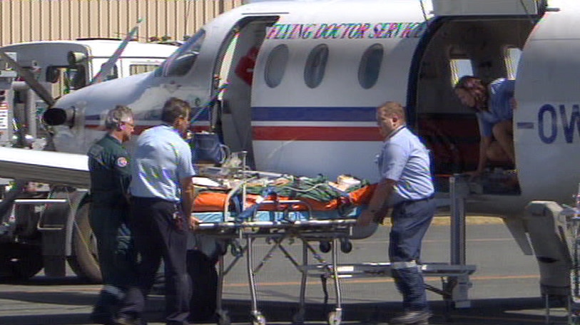 The miner is taken off the RFDS plane