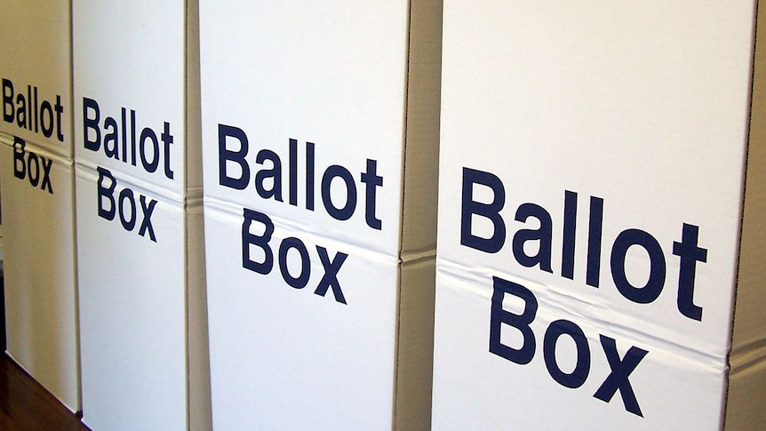 Ballot boxes