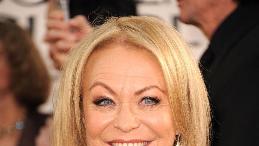 Actress Jacki Weaver arrives at the 68th Annual Golden Globe Awards