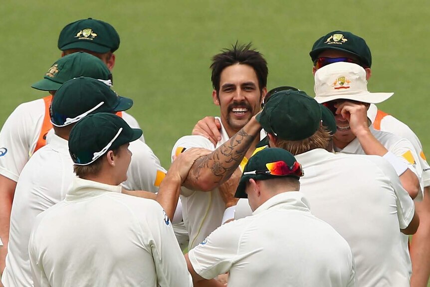 Mitchell Johnson entered the rubber with serious doubts about his consistency and temperament.