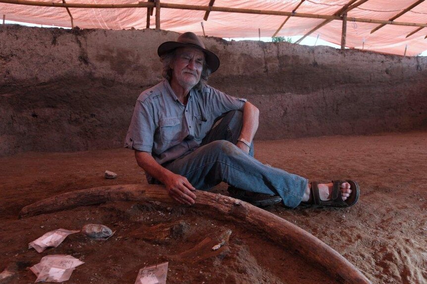 Archaeologist Mike Morwood