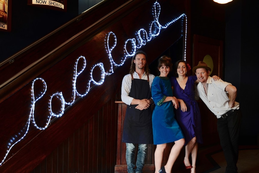 Theatre Royal's new owners: (l to r) Campbell Hynam-Smith, Felicity Cripps, Andrea Distefano and Tim Heath.