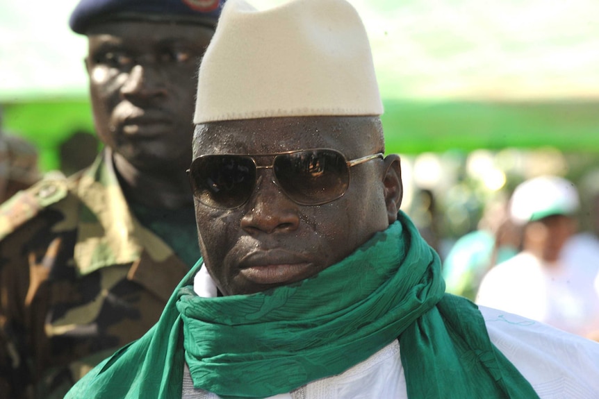 Gambia's president Yahya Jammeh orders search for coup plotters