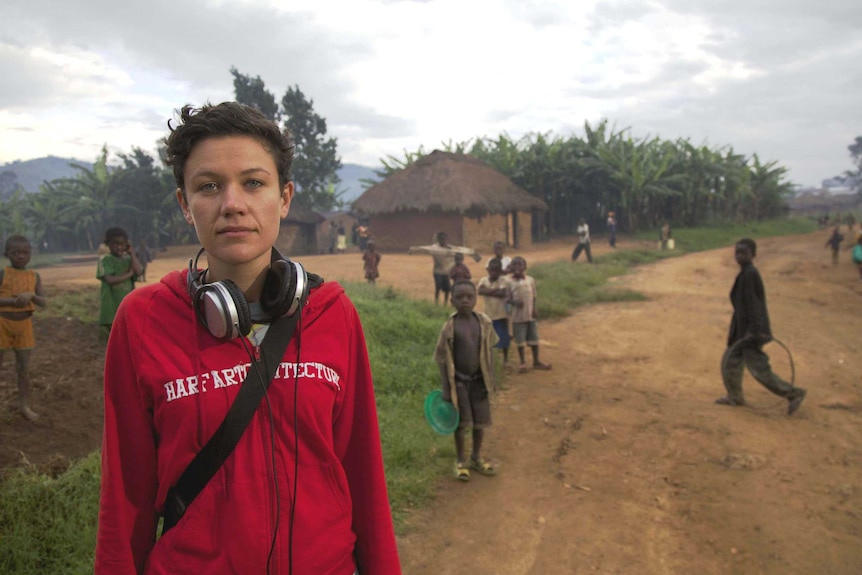 UNDP media officer Carly Learson