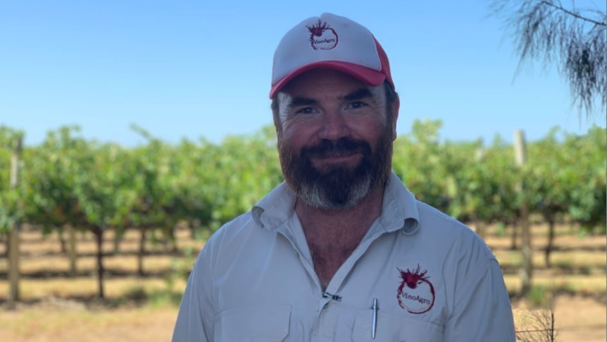 Langhorne Creek agronomist Warren Burgess