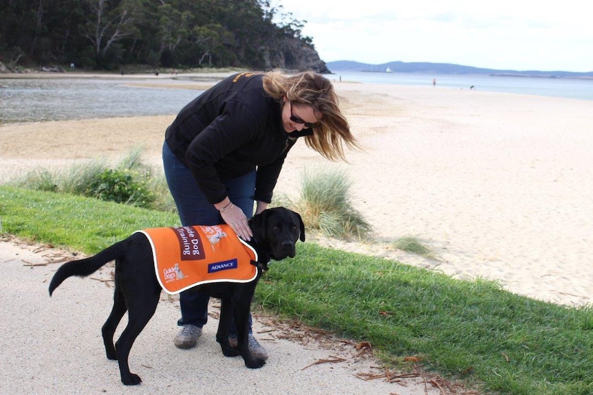 Kim Ryan from Guide Dogs Tasmania