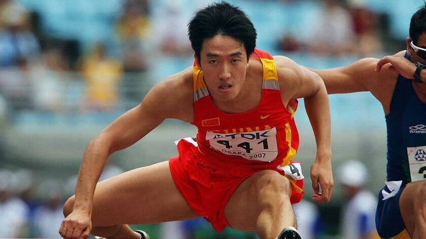 Liu Xiang Carrying The Hopes Of A Nation Abc News