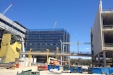 About 1,500 construction workers walked off the job at the new Sunshine Coast University Public Hospital