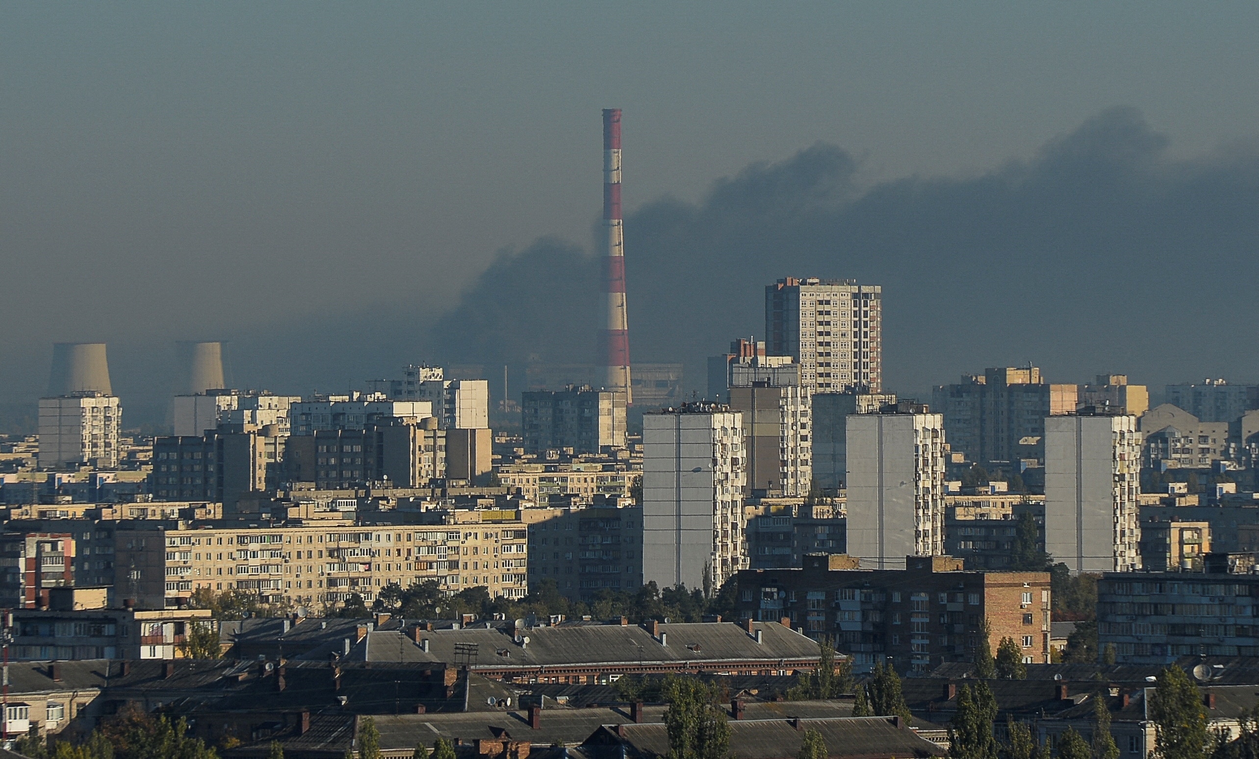 Ukraine towns without power after Russian attacks - ABC News