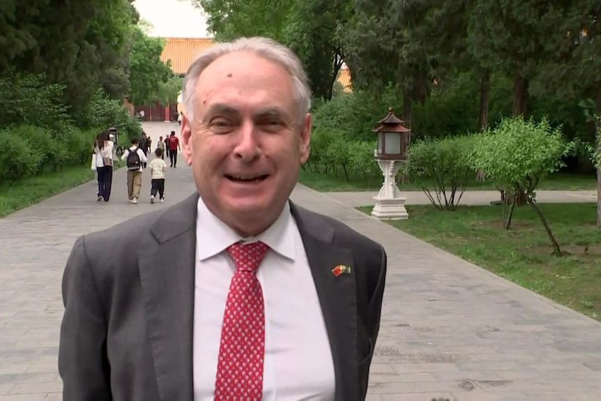 Don Farrell invited to Forbidden City in Beijing
