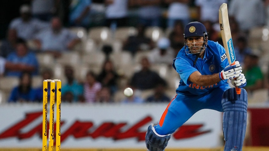 Moving on: MS Dhoni says there is no point kicking up a fuss over the mistake.