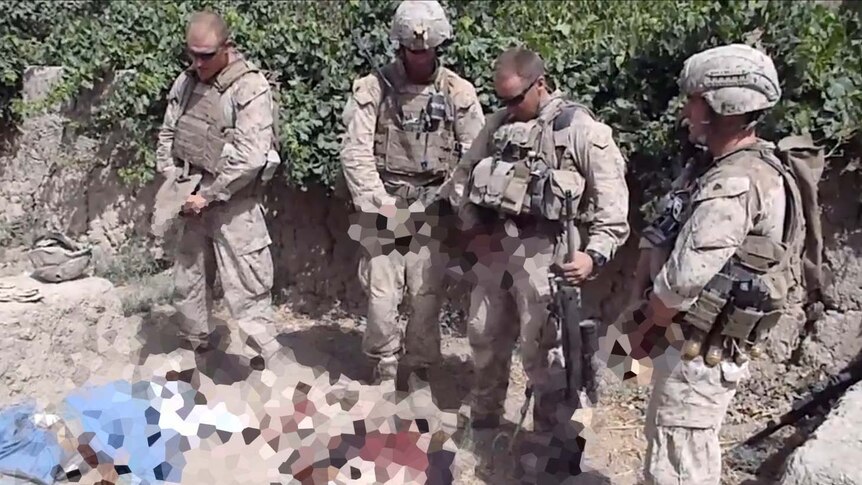 Marines Allegedly Urinated On Taliban Corpses Abc News