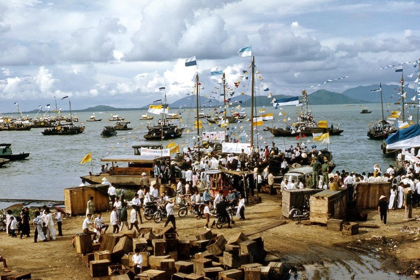 Vung Tau harbour in October 1969