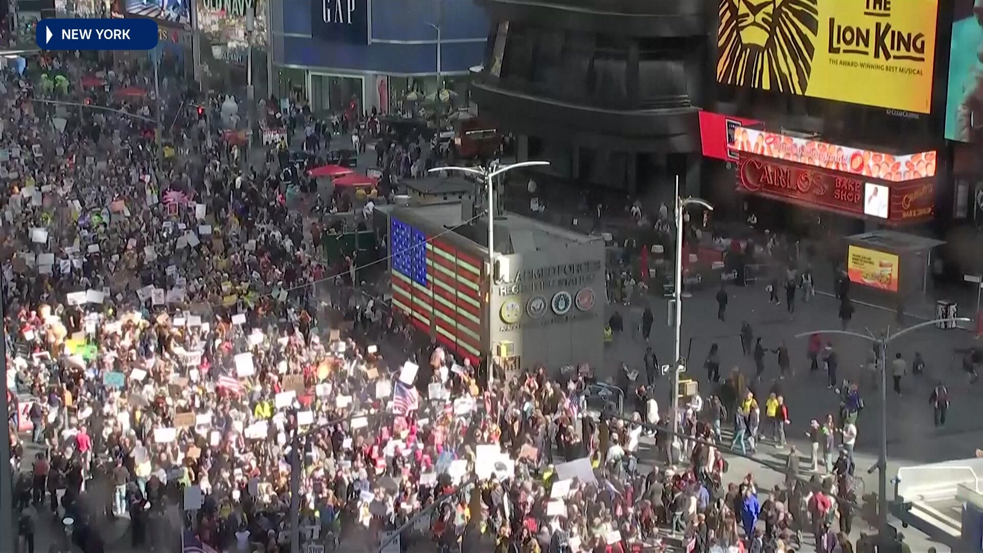 ‘No Kings’ protests against Trump erupt across US - ABC News