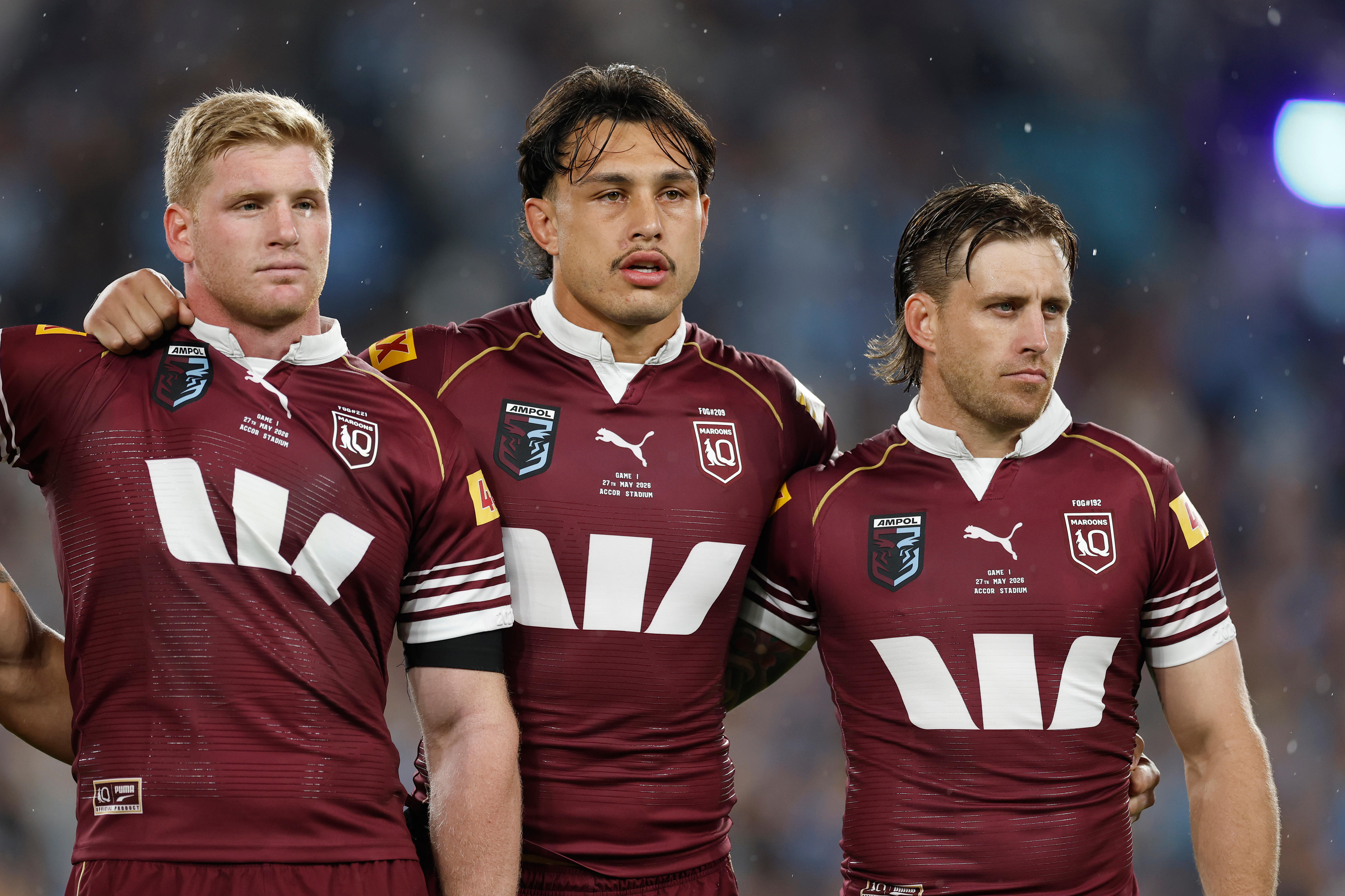 'We have all got Tino's back': Maroons rally around mourning star