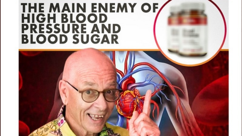 An ad on Facebook featuring Dr Karl's image to promote a health product