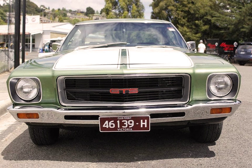 Victorian Monaro at Tasmanian car show