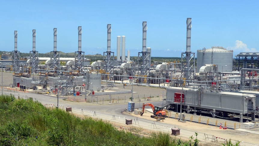 LNG facilities in Port Moresby