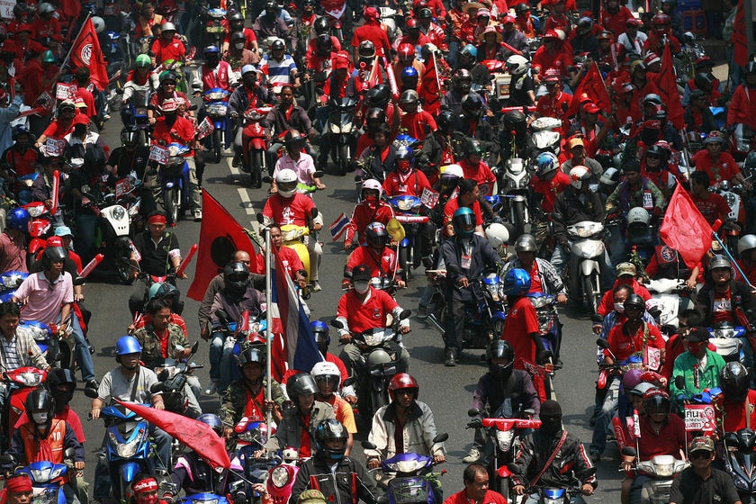 Thai red shirts set for protest