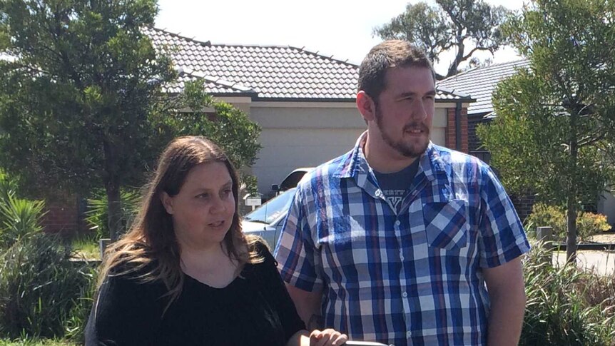 Rhett Wallace and Cassie Batten say they are devastated by the hospital's decision to stop treating their son.
