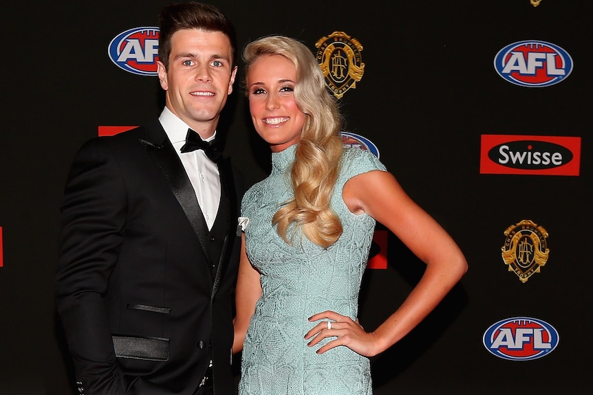 Trent Cotchin looked the goods all season for the Tigers. His hair looked even better.
