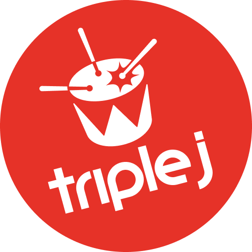 Red circular triple j logo