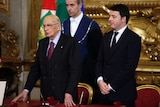 Italian President Giorgio Napolitano