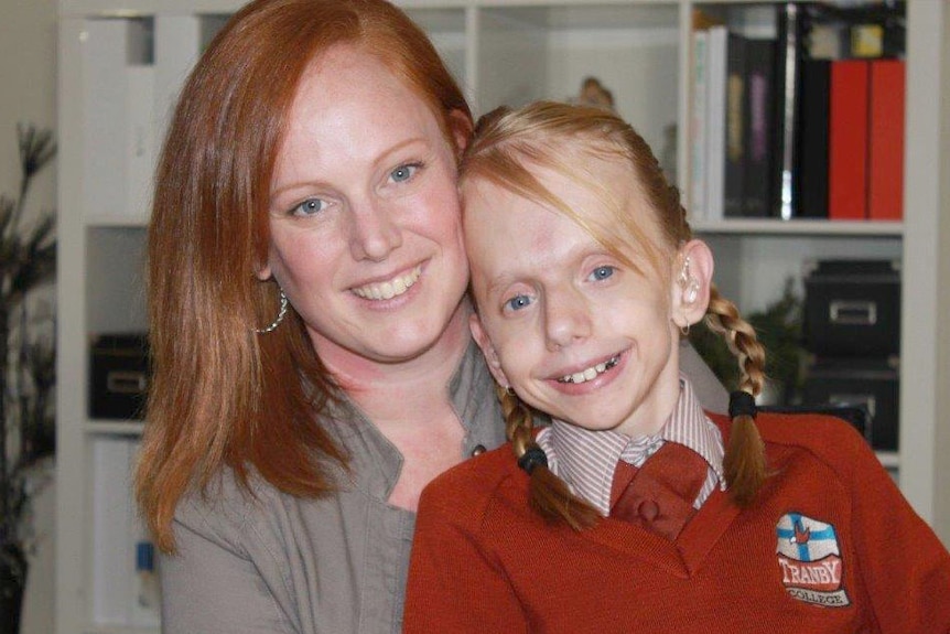 Perth mother Heidi McNair with her 11-year-old daughter Jess Jackson
